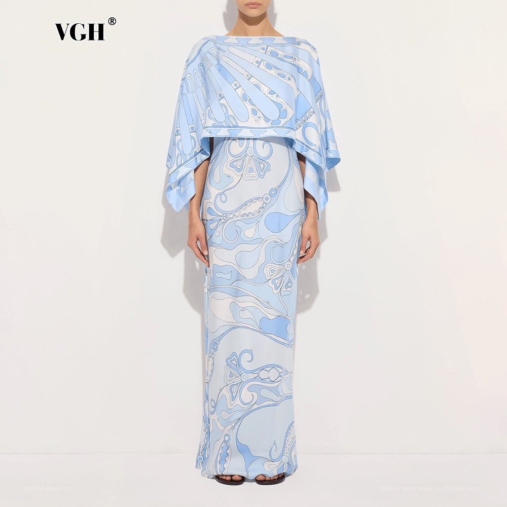 Summer Light Clothing - Костюм-двойка VGH светло-голубого цвета с абстрактным
