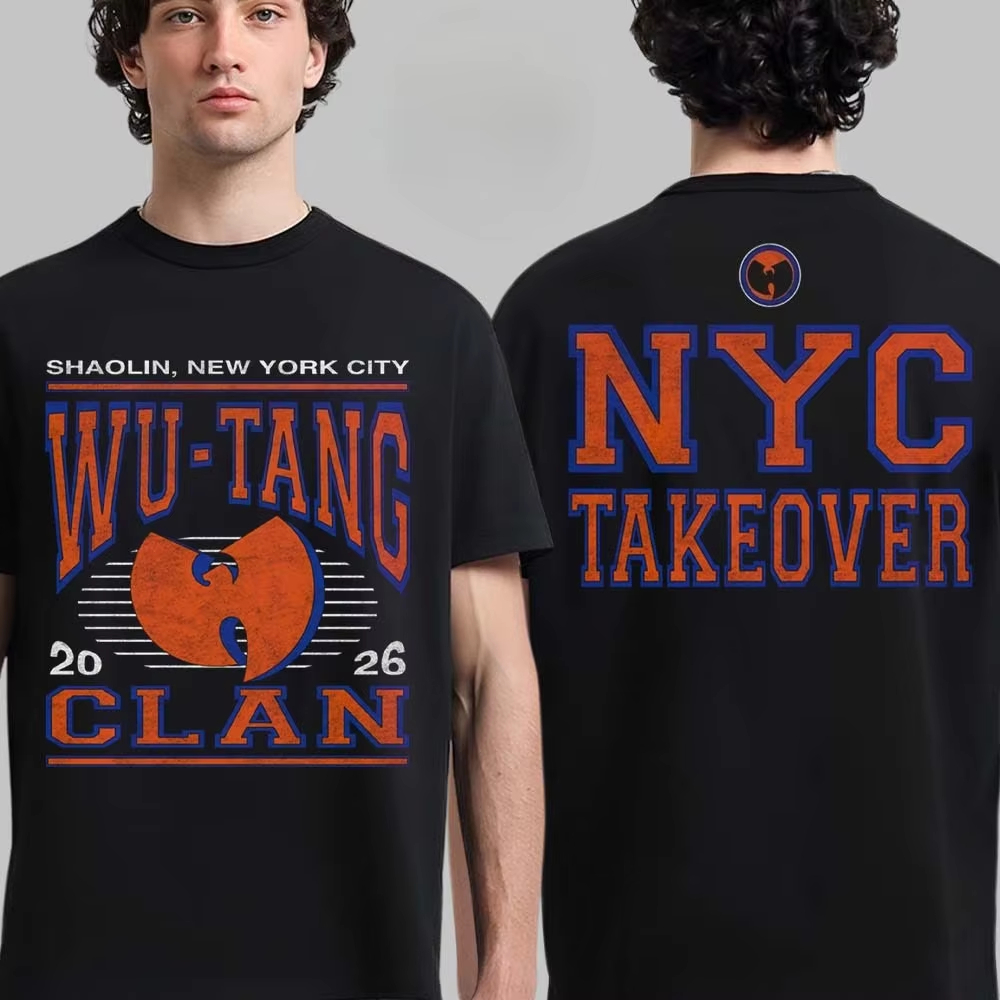 Summer Clothing Nyc - Футболка с графическим принтом Wu-Tang Clan