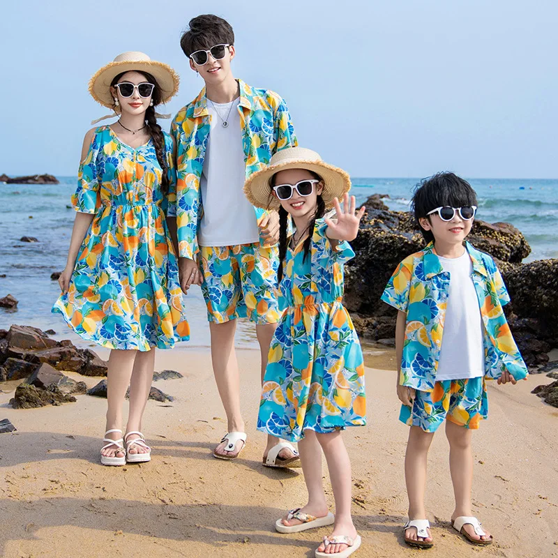 Summer Clothing Looks - Одежда для родителей и детей для