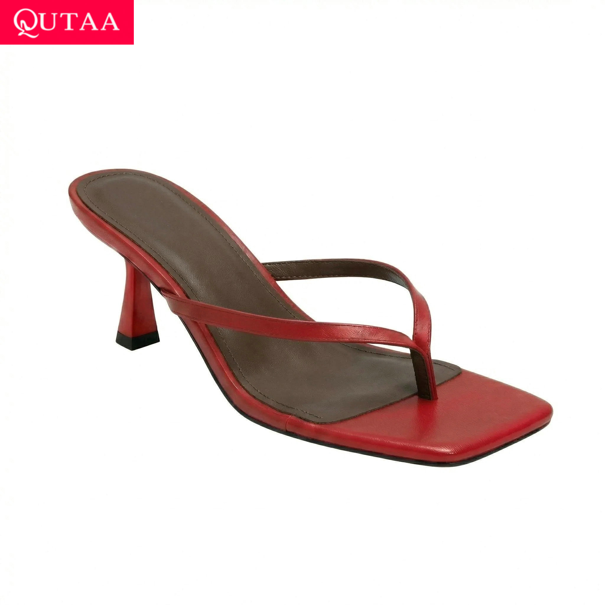 Summer Clothing Sale - Модные шлепанцы QUTAA, женские летние сандалии,