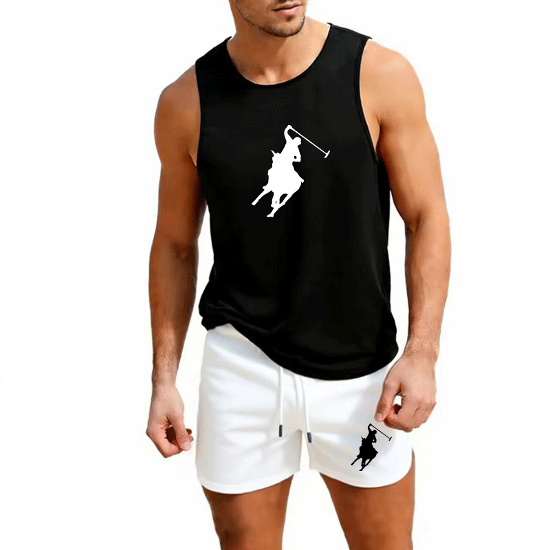 Summer Clothing - Мужской летний комплект из жилетки и