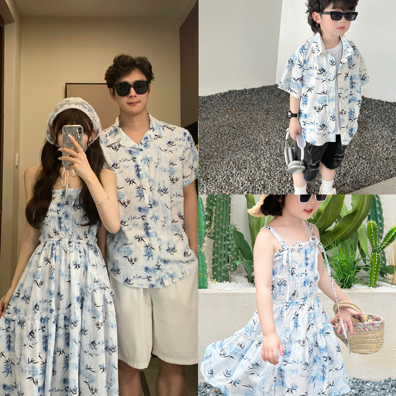 Summer Clothing Looks - Детское пляжное платье с принтом для