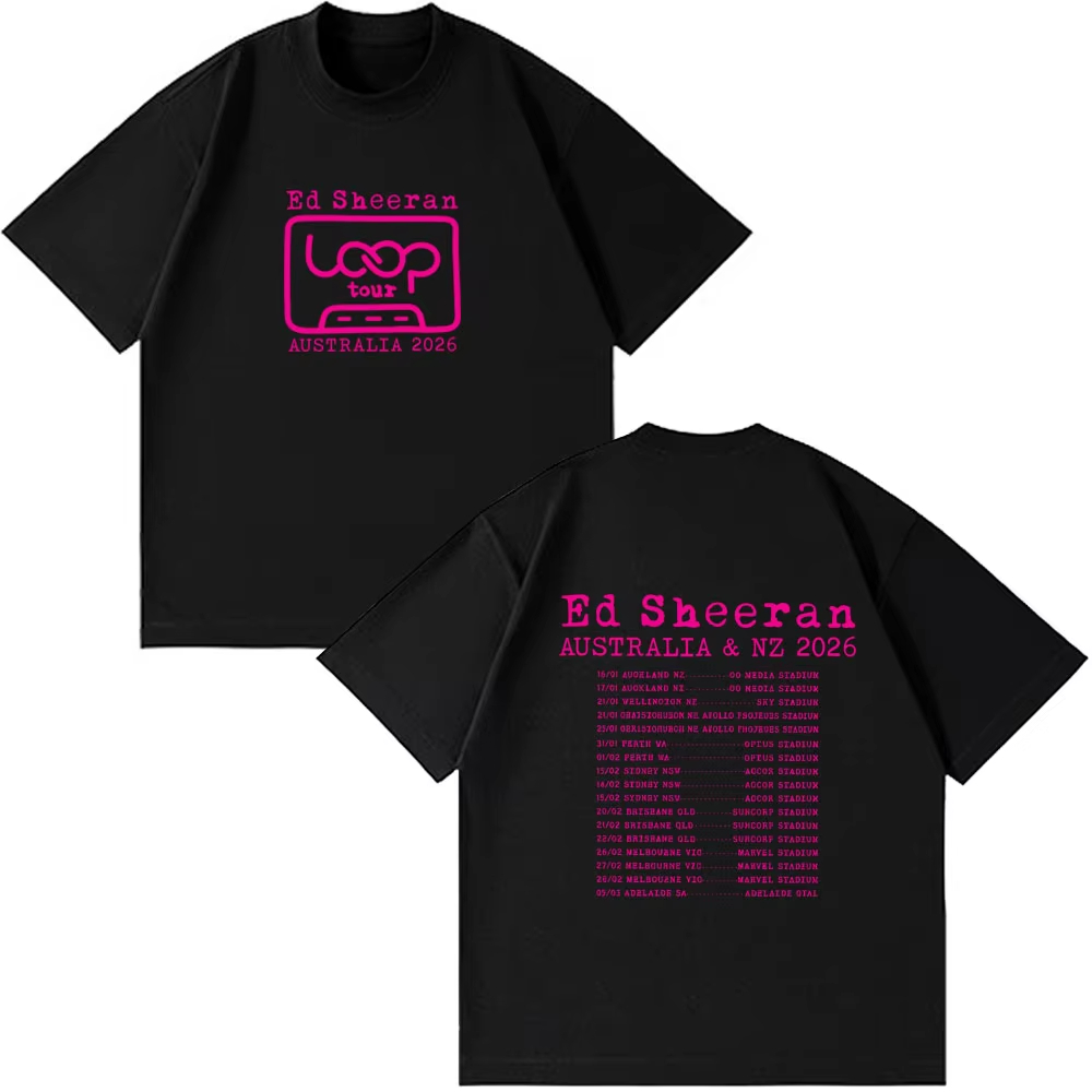 Summer Clothing Australia - Ed Sheeran Loop Tour Австралия и