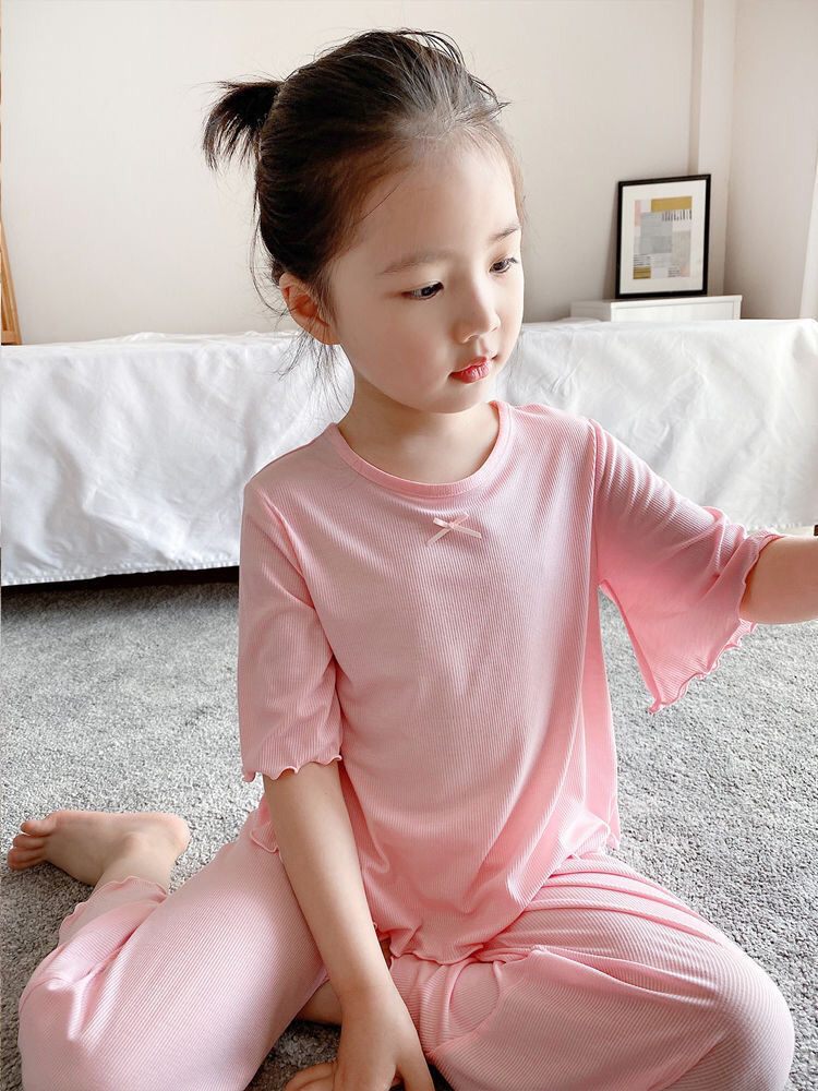 Summer Clothing Teen Girls - Пижамы для детей и подростков: летний