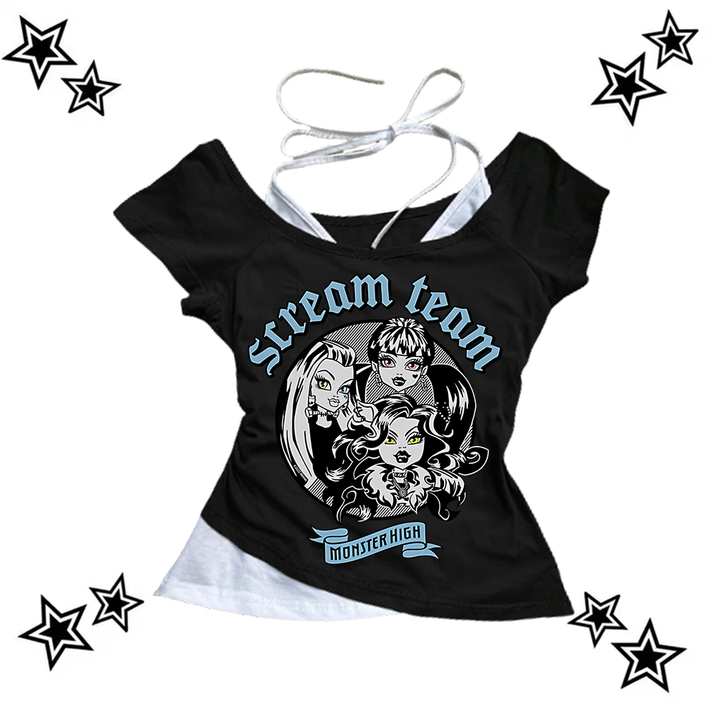 Summer Clothing Newborn - Эстетическая панк-фея футболка kawaii baby Print