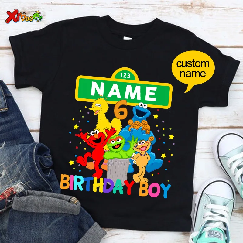 Summer Clothing Teen Girls - Футболка с изображением русалки для именинницы,