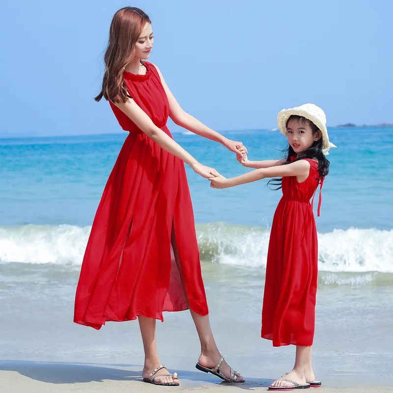 Платье для мамы и девочки, оди – обзор и цена Summer Clothing Looks