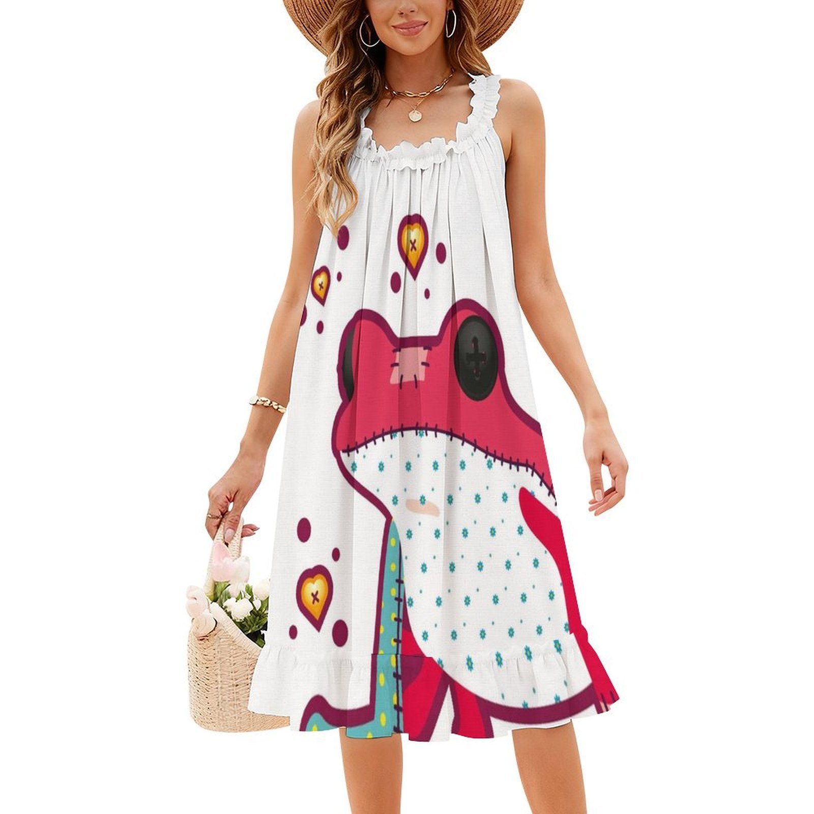 Ragdoll Frog, богемное платье  – обзор и цена Summer Clothing Vacation