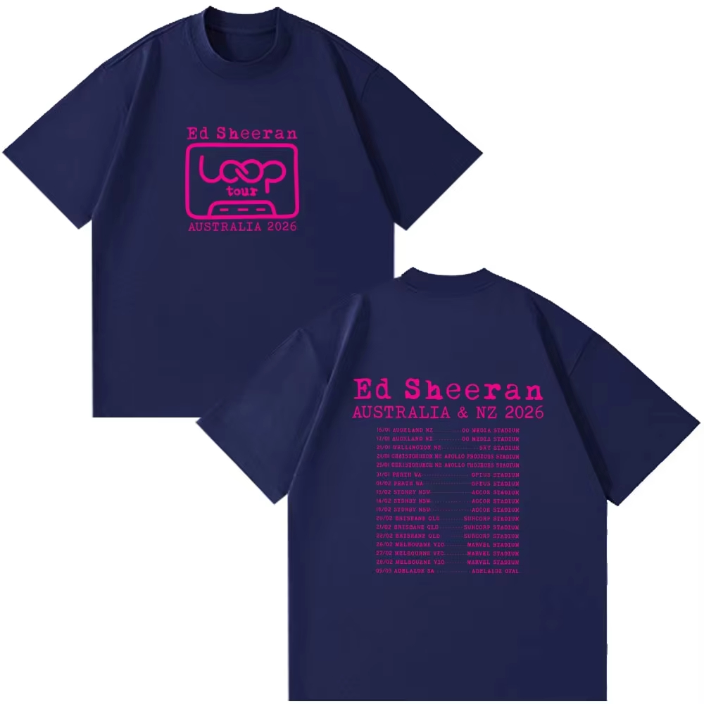 Футболки Ed Sheeran Loop Tour  – обзор и цена Summer Clothing Australia