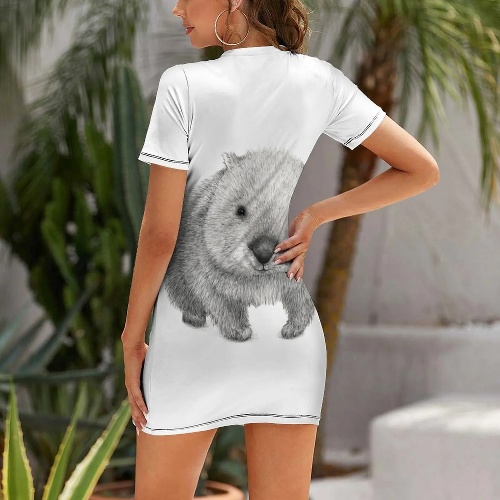 Платье с короткими рукавами Wo – обзор и цена Summer Clothing Australia
