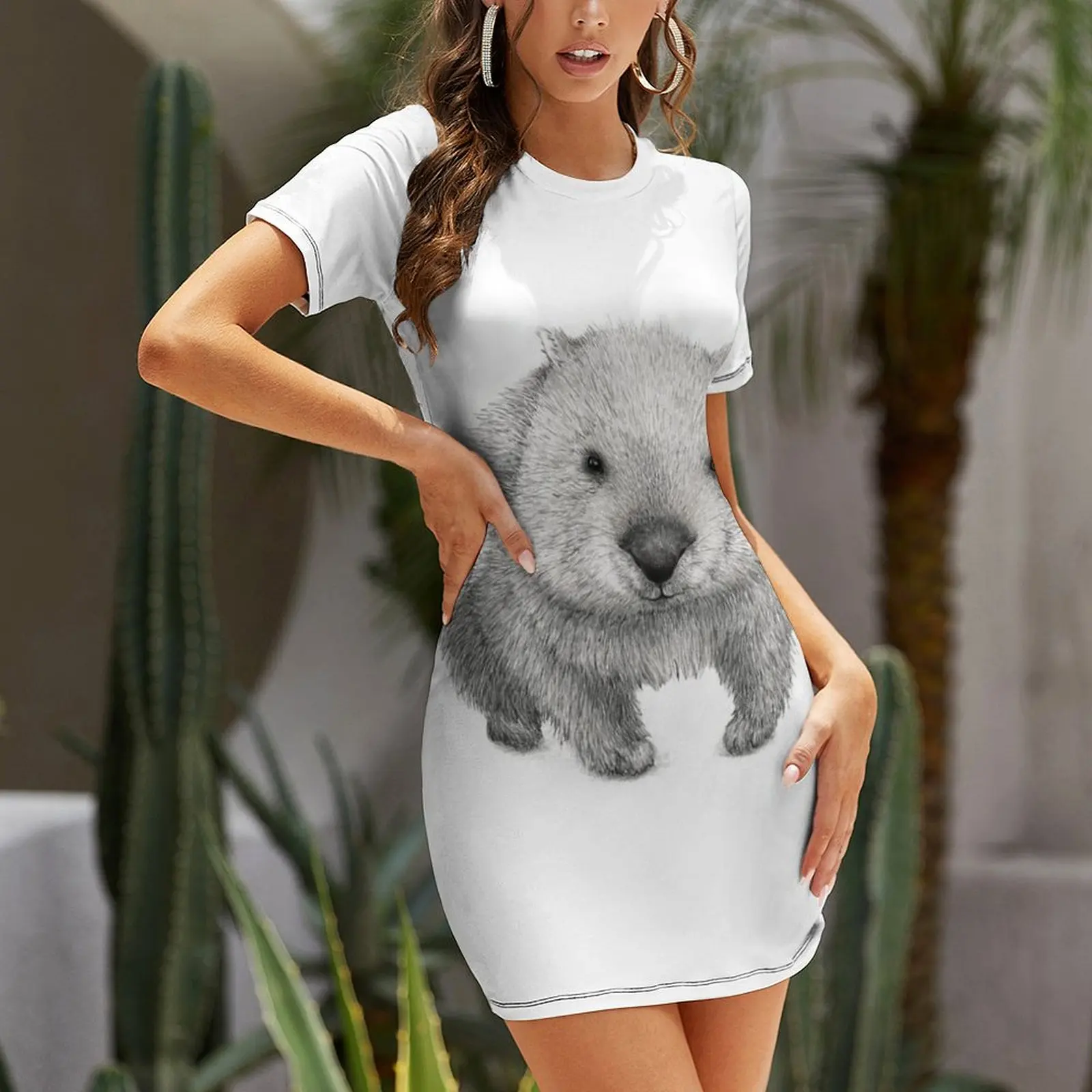 Платье с короткими рукавами Wo – обзор и цена Summer Clothing Australia
