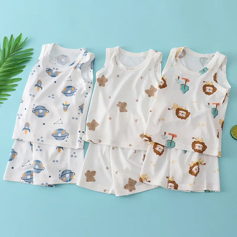 Детский комплект из бамбуковог – обзор и цена Summer Clothing Newborn