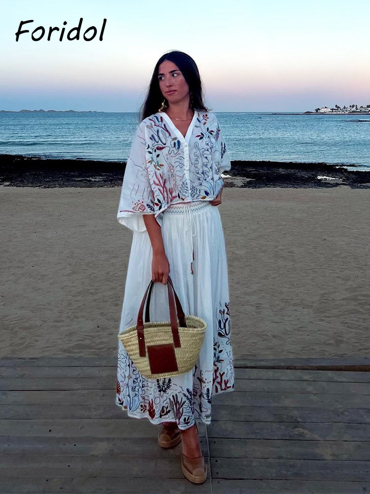 Foridol морской оргазм с вышив – обзор и цена Summer Clothing Linen