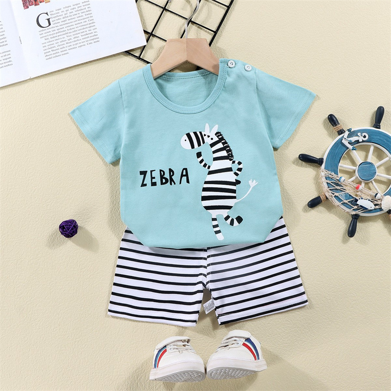 Хлопковые футболки + шорты, сп – обзор и цена Summer Clothing Newborn