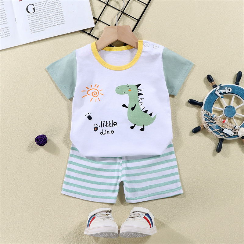 Хлопковые футболки + шорты, сп – обзор и цена Summer Clothing Newborn