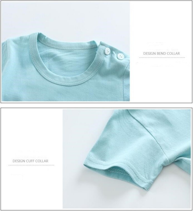 Хлопковые футболки + шорты, сп – обзор и цена Summer Clothing Newborn