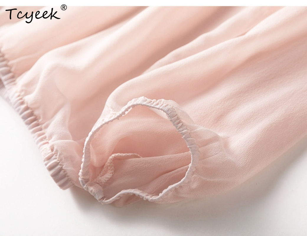 Женская топ-рубашка Tcyeek из  – обзор и цена Summer Clothing