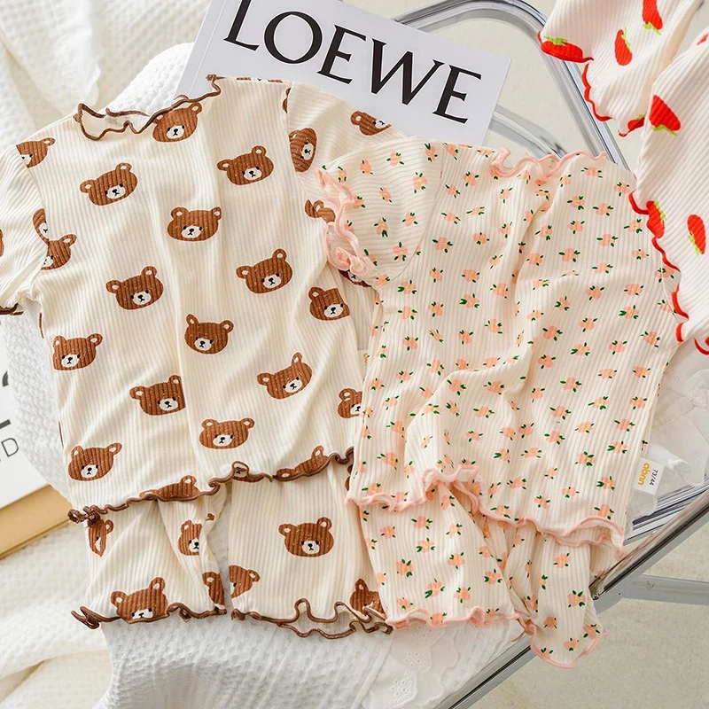 Летний хлопковый пижамный комп – обзор и цена Summer Clothing Newborn