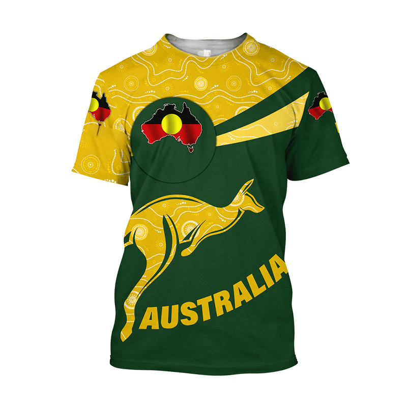 Футболка с 3D-принтом «Кенгуру – обзор и цена Summer Clothing Australia