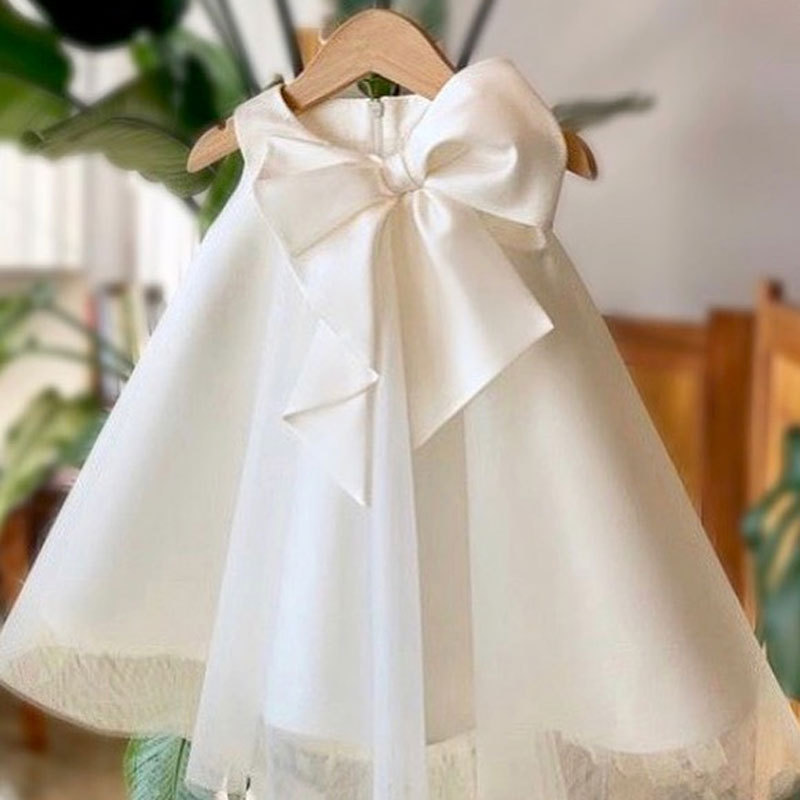 Летнее платье с большим бантом – обзор и цена Summer Clothing Newborn
