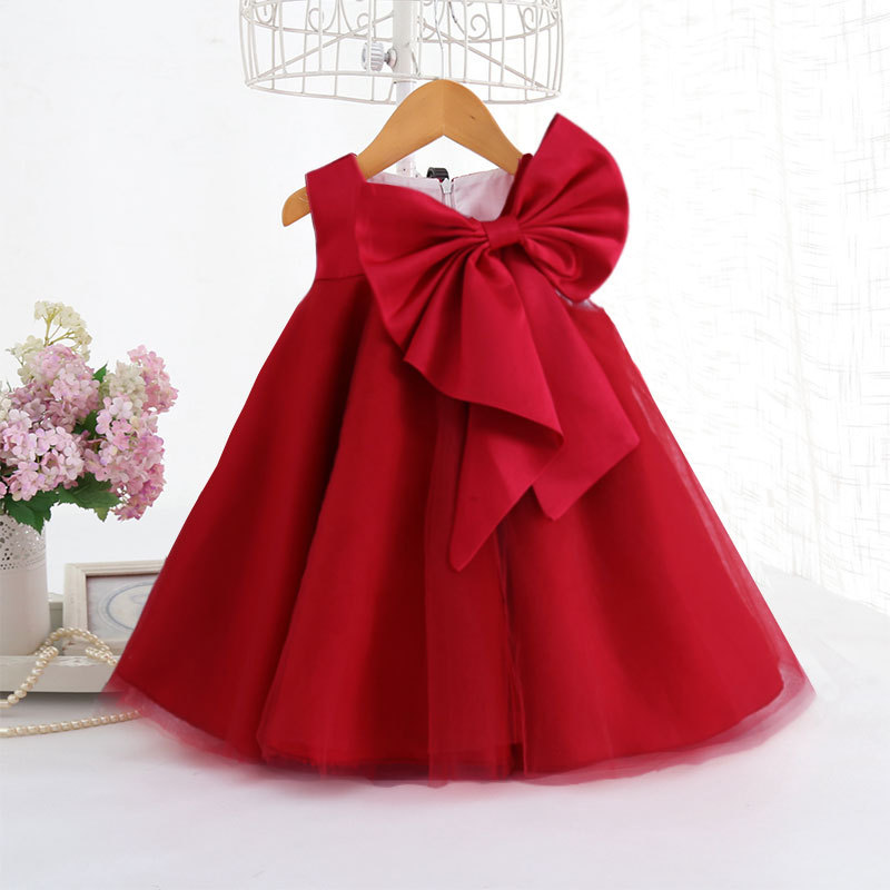 Летнее платье с большим бантом – обзор и цена Summer Clothing Newborn