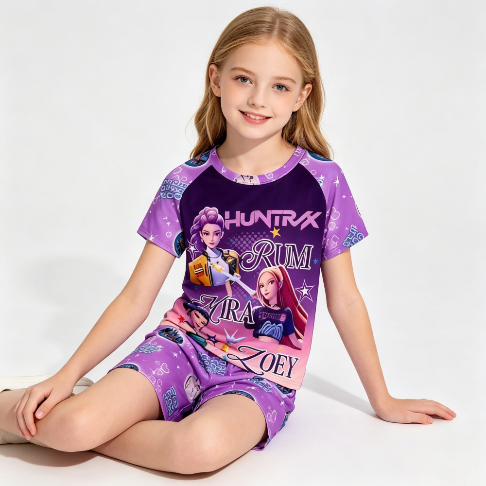 Новый комплект детской пижамы  – обзор и цена Summer Clothing Teen Girls