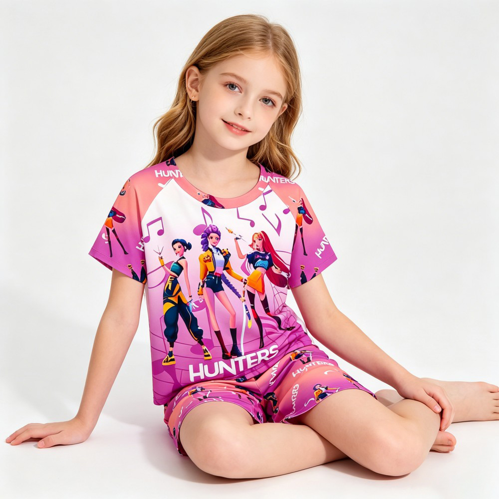 Новый комплект детской пижамы  – обзор и цена Summer Clothing Teen Girls