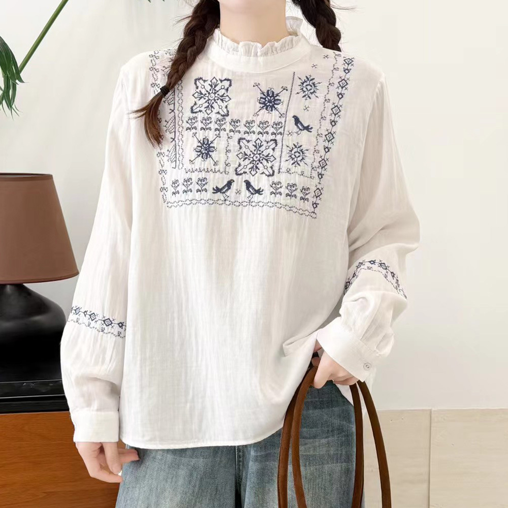 Одежда Mori Kei 2026, белые ру – обзор и цена Summer Clothing In Japan