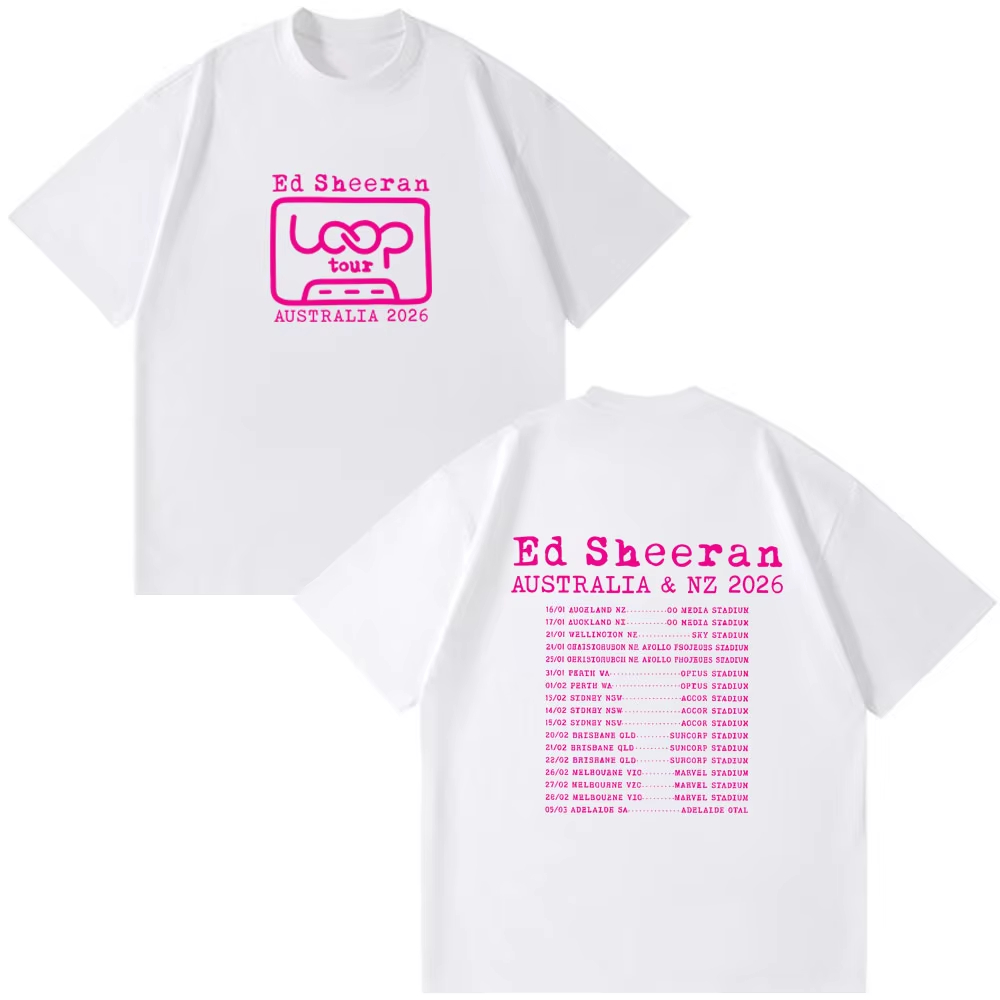 Ed Sheeran Loop Tour Австралия – обзор и цена Summer Clothing Australia