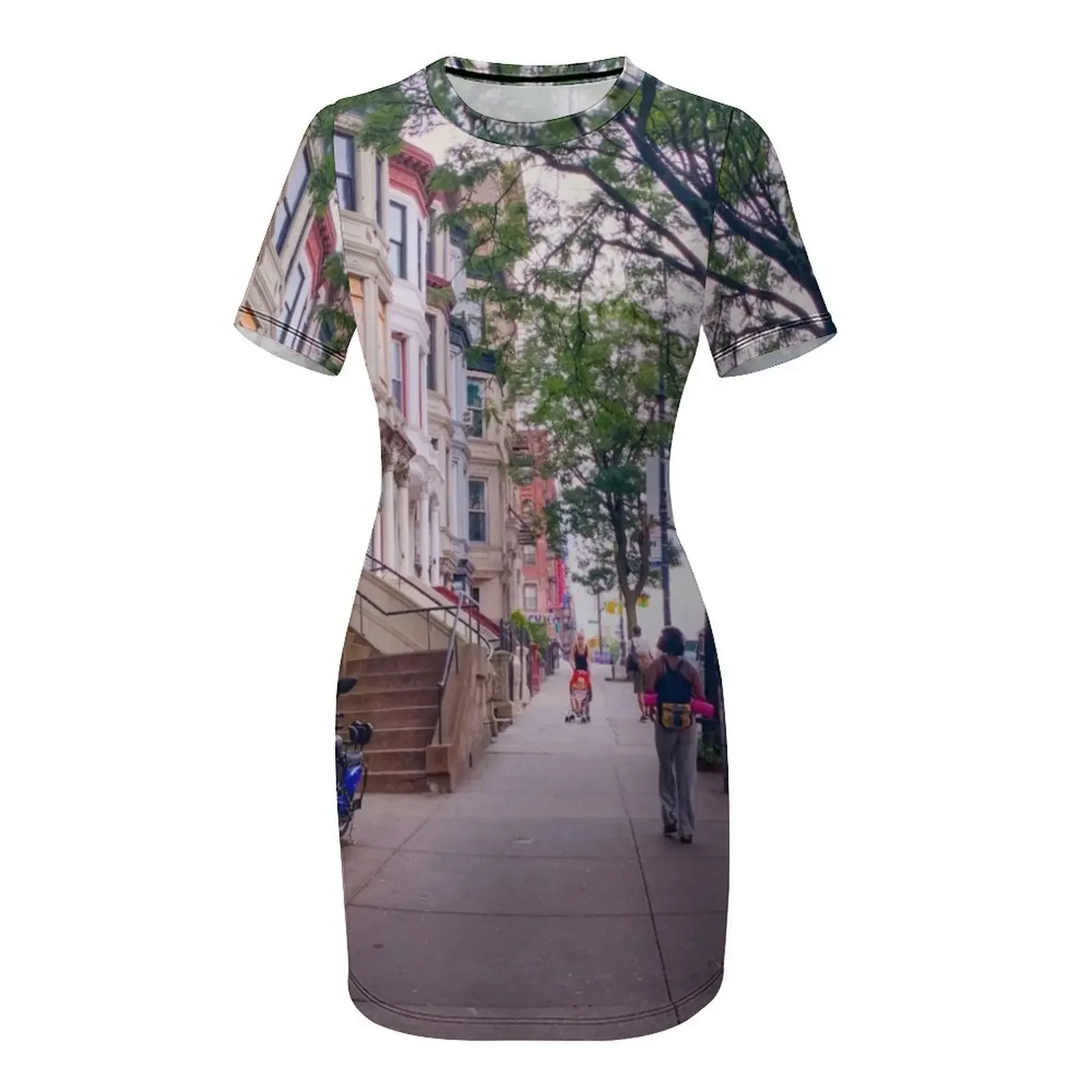 Платье с короткими рукавами Ha – обзор и цена Summer Clothing Nyc