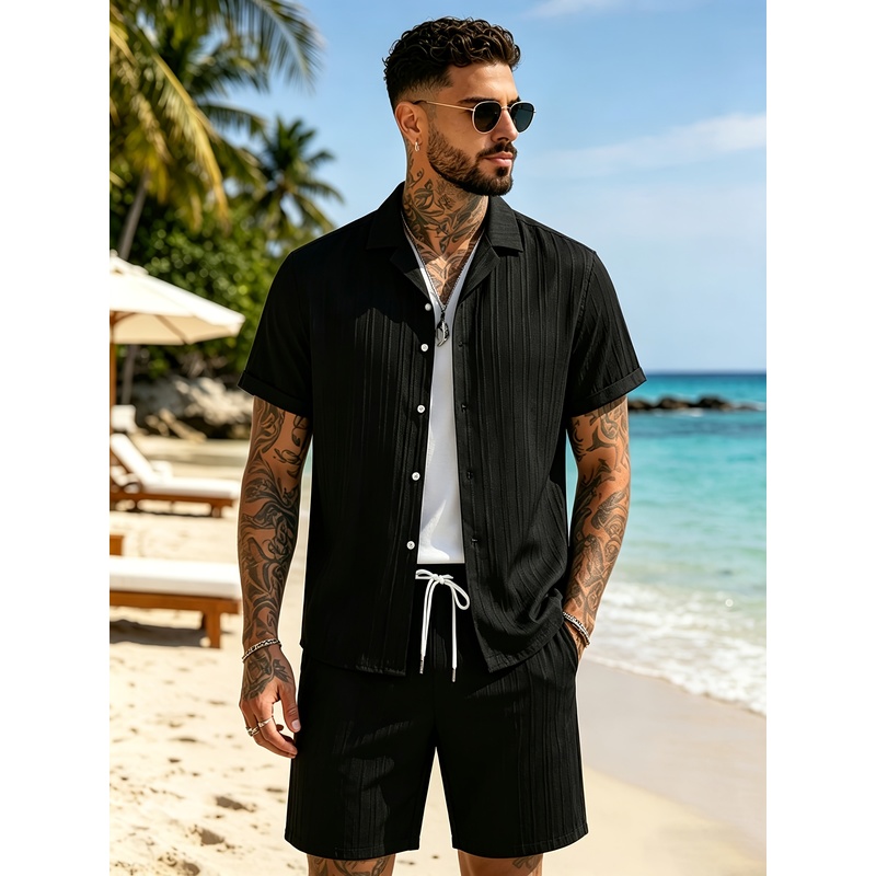 Мужской летний повседневный ко – обзор и цена Summer Clothing Vacation