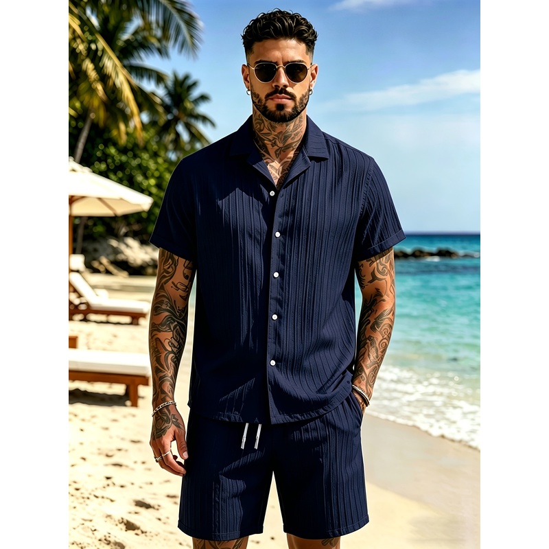 Мужской летний повседневный ко – обзор и цена Summer Clothing Vacation