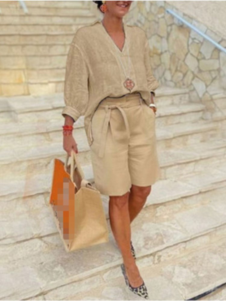 Женские костюмы, элегантный ст – обзор и цена Summer Clothing Linen