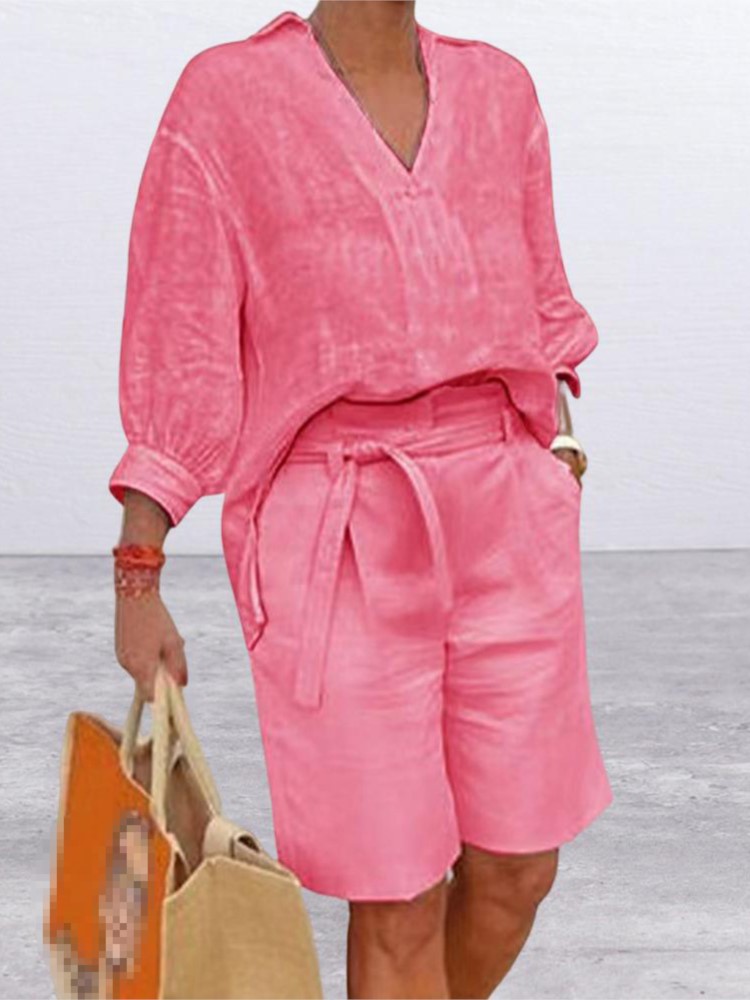 Женские костюмы, элегантный ст – обзор и цена Summer Clothing Linen
