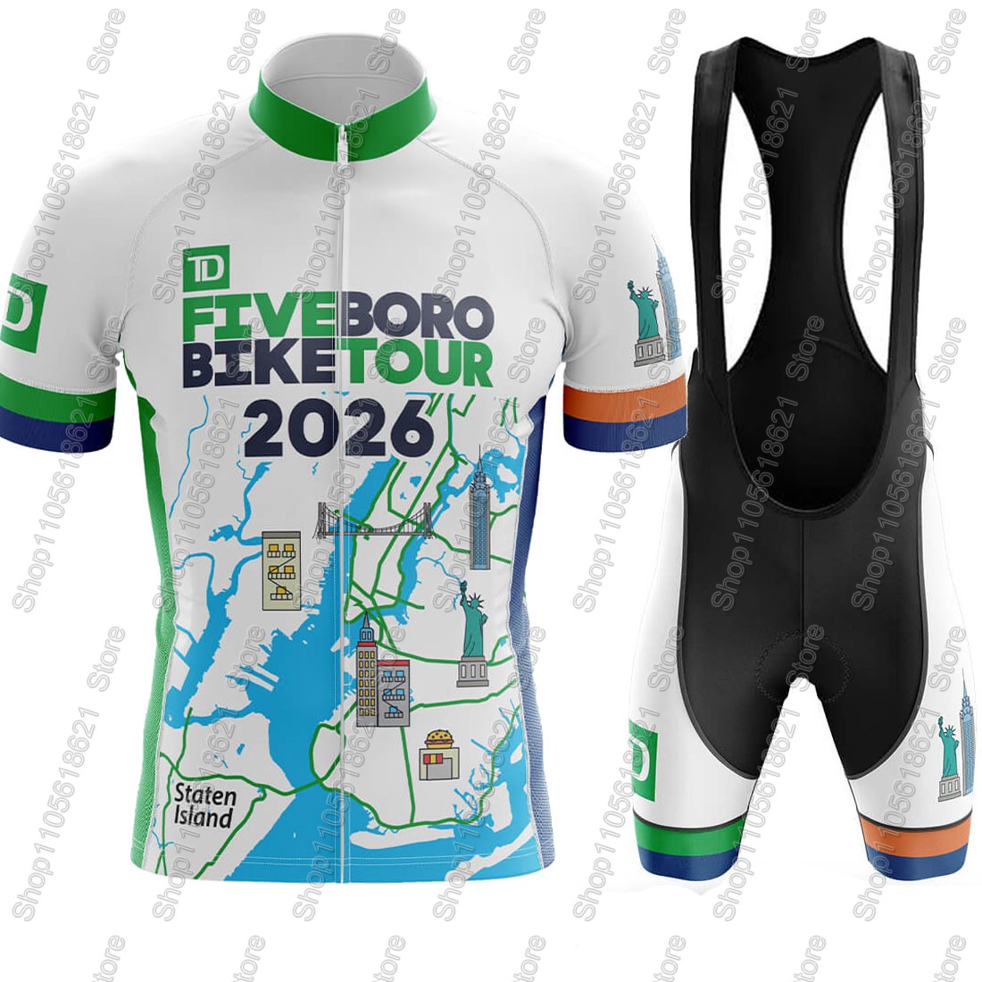 Комплект велоформы NYC-Cycling – обзор и цена Summer Clothing Nyc