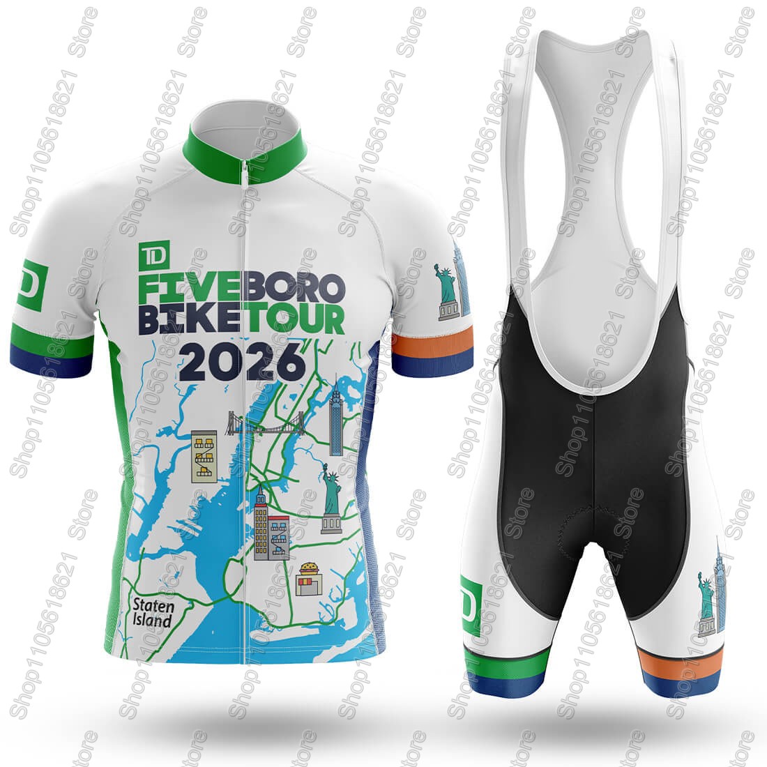 Комплект велоформы NYC-Cycling – обзор и цена Summer Clothing Nyc