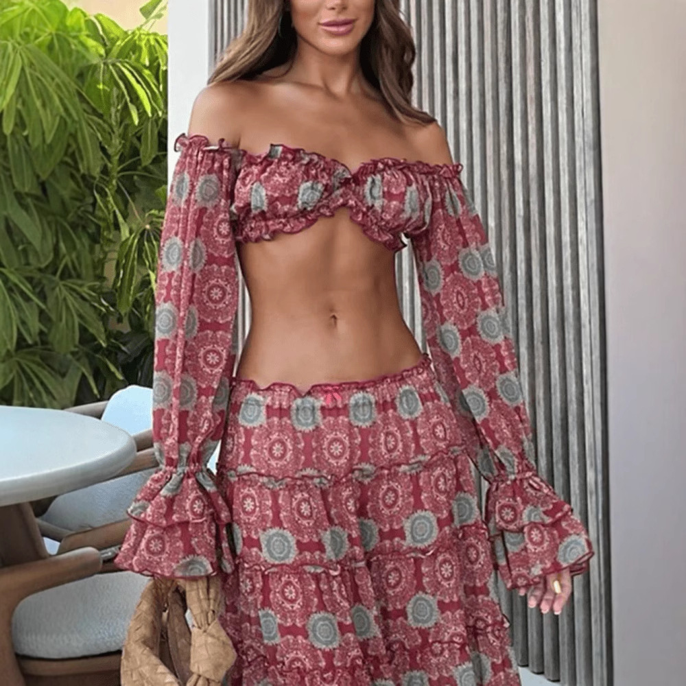 Винтажный комплект из двух пре – обзор и цена Summer Clothing Vacation