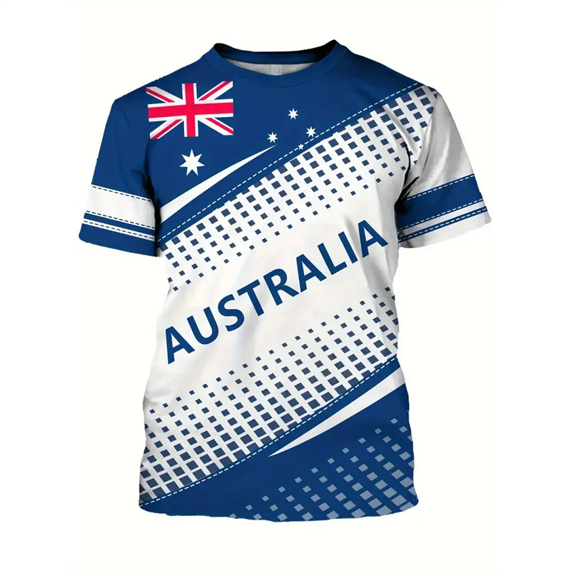 Футболка с национальным австра – обзор и цена Summer Clothing Australia