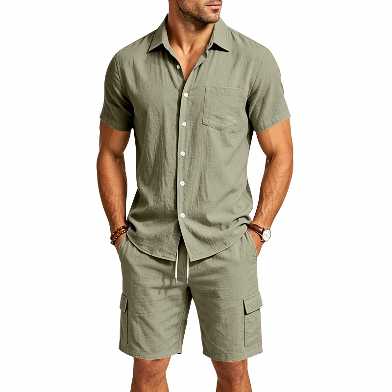 Мужской летний американский ль – обзор и цена Summer Clothing Linen