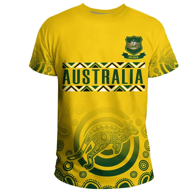Футболки с 3D-принтом флага Ав – обзор и цена Summer Clothing Australia